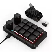 Mini Gaming Keyboards 12 Key with RGBs Backlights and Hot Swappable Switches