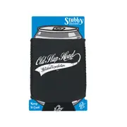 Old Slap Head - Funny Novelty Stubby Holder With Base