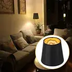 Lamp Shade Clip On Bulb Fabric Lampshade Table Light Cloth Lampshade Cover