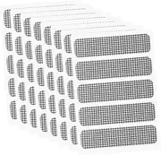 UTHCLO Mesh Screen Patch for Windows Doors 25 Self-adhesive Repair Patches Easy Application for Screen Hole Fix