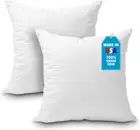 Polyester Square Throw Pillow Insert Set of 2 Made in USA