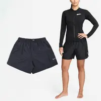 在飛比找ETMall東森購物網優惠-Nike 短褲 Voyage Cover-Up 女款 黑 灰