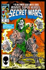 Mondo Secret Wars Dr.Doom #10 24x36,Shiny Translucent Poster,In Hand