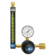 Flowmeter Regulator Argon CO2 Helium Single Stage Brass Welding Heavy Duty