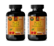 immune system capsules - B-12 METHYLCOBALAMIN - digestion oral 2BOTTLE