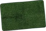 INOOMP Delicate Replaceable Pee Mat Vivid Artificial Grass Easy to Fast Drying for Use Lightweight Portable Dog Supply