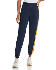 Aviator Nation Rainbow Stripe Sweatpants