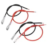 20Pcs Female Spade Crimp Terminal, Home Wire Connector(0.25"&0.11")