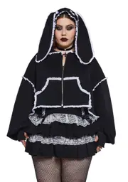 [Widow] Plus Sweet Creature Zip-Up Hoodie