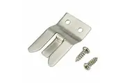 2 X CB UHF RADIO MICROPHONE HOLDER CLIP SCREW MIC BRACKET HAM CRADLE