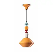 Lariat Pendant H.56, Yellow