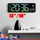 Large Digital Big Jumbo LED Wall Desk Clock Display With Calendar Temperature AU