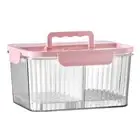 with Partition Refrigerator Preservation Storage Box Outdoor