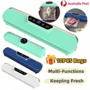 Mini Vacuum Sealer Machine Automatic Packing Fresh Food Storage Saver Bags LCD