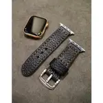 KH手工皮革工作室 MIT台灣製造 APPLE WATCH S8皮革錶帶 42/44MM替換錶帶全手工獨一無二顏色可選