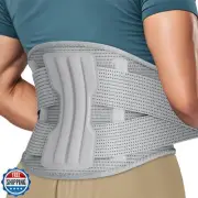 NEENCA Professional Back Brace for Herniated Disc, Lower Back Pain Relief, Lu