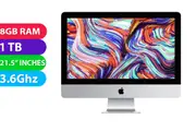 Apple iMac 2019 4K (i3 3.6Ghz, 8GB RAM, 1TB, 21.5inc) - Refurbished (Excellent)