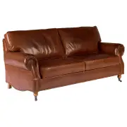 Stamford 3 Seater Leather Sofa