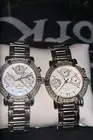 Anne Klein Diamond Bezel 10/7899 6P05 Women’s Watch’s Gold And Silver Bundle