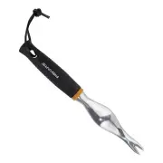 2x Fiskars ALUMINIUM WEEDER Rounded Edge Minimise Root Damage