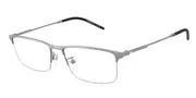 Emporio Armani EA1168D Asian Fit 3003 Men's Glasses Gunmetal Size 56 - Private Health Rebate - Blue Light Block Available
