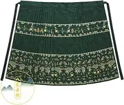 [JIMINISO] 6 Colors Embroidered Horse Face Skirt Chinese Style Women Fairy Stage Performance Outfit Folk Dance Costumes