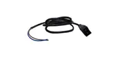 Straight Male 2 Pin Stripped Vacuum Powerhead Cord - 1.35m (PHL1.35)