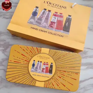 法國L'occitane/歐舒丹護手霜6支禮盒套裝30ML*6獨立包裝送紙袋