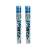 2x 100pc Plus-Plus Elephant Tube Creativity Puzzle Kids/Toddler Activity Toy 5y+