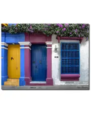 Ready2HangArt Indoor/Outdoor Wall Decor Provincial IX in ArtPlexi Wall Art by Olga Burgos