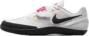 [Nike] Zoom Rotational 6 Track & Field Throwing Shoes (685131-004, Anthracite/Black/Light Lemon Twist/Fierce Pink), White Black Hyper Pink Laser Orange, 10