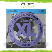 D'Addario XL 11-49 Medium Electric Guitar Strings - EXL115