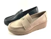 Anne Klein Quella Low Wedge Slip On Loafers Choose Sz/Color