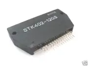 STK402-120S Two-Channel, Class AB AF Power Amplifier + HEAT SINK COMPOUND