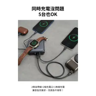 LAPO 三代 八合一 行動電源 萬能充 pro 帶插頭 無線充電 magsafe iPhone 14 15 s24