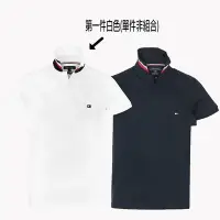 在飛比找Yahoo奇摩購物中心優惠-Tommy Hilfiger 男生 短袖 polo衫 白 1