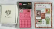 3 Sets Darcies JCS0091 Rubber Stamp Mini Calendar Stamp Thinking Of You Set NEW
