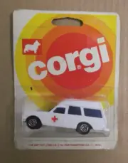 Corgi Juniors Mercedes Ambulance 1978 New in worn Pack