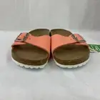 Birkenstock New w/ Box Madrid Brushed Flamingo Birkibuc Vegan Narrow Select Size