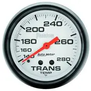 Autometer Phantom Transmission Temp Gauge Mechanical - 140 - 280 F, 8 Feet, 2 5/8 Inch, AU5851