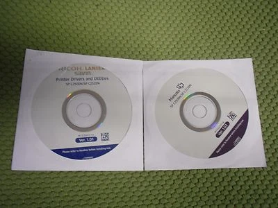 New ! Genuine Ricoh SP C220S SP C221SF Printer CD Software Drivers Utilities