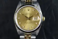 在飛比找Yahoo!奇摩拍賣優惠-飛馬當舖 Rolex 勞力士 DateJust 16233G