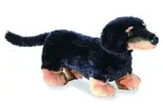 Aurora Adorable Mini Flopsie Vienna Stuffed Animal - Playful Ease - Timeless Companions - Black 8 Inches