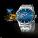 【SEIKO 精工】PRESAGE系列 調酒師 開芯機械腕錶40.5mm藍/SK027(SSA439J1/4R38-01N0U)