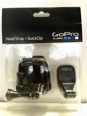 GoPro Head Strap + Quick Clip ACHOM-001 Sealed Box #10