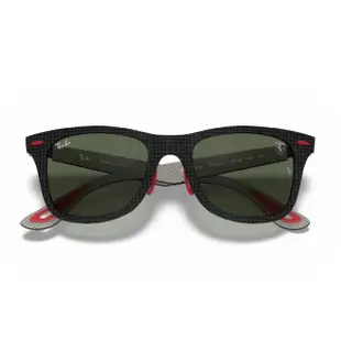 【RayBan 雷朋】碳纖維材質 法拉利聯名款 太陽眼鏡(RB8395M F05471 52mm)