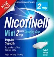 Nicotinell Chewing Gum Mint 2mg 144 Pieces