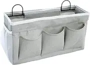 Bedside Organizer for Bed - Bedside Bag - Large Oxford Storage Bag, Waterproof Compartment Organizer, Space Saving Dorm Shelves | Storage Bag for Chairs, Bedside Table, Closet,