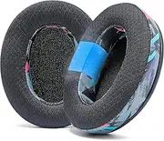 WC Freeze Crusher - Cooling Gel Earpads Compatible with Skullcandy Crusher, by Wicked Cushions - Fits Skullcandy Crusher & Hesh 3 Headphones, Soft Memory Foam, Cooler for Longer | 90's Black