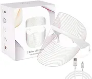 [Kitwe] 7 in 1 LED Face Mask | For Glowing Clean & Clear Skin | Anti Acne & Anti Ageing | Skin Rejuvenation | Facial at home | For All Skin Type | For Men & Women (unisex)
